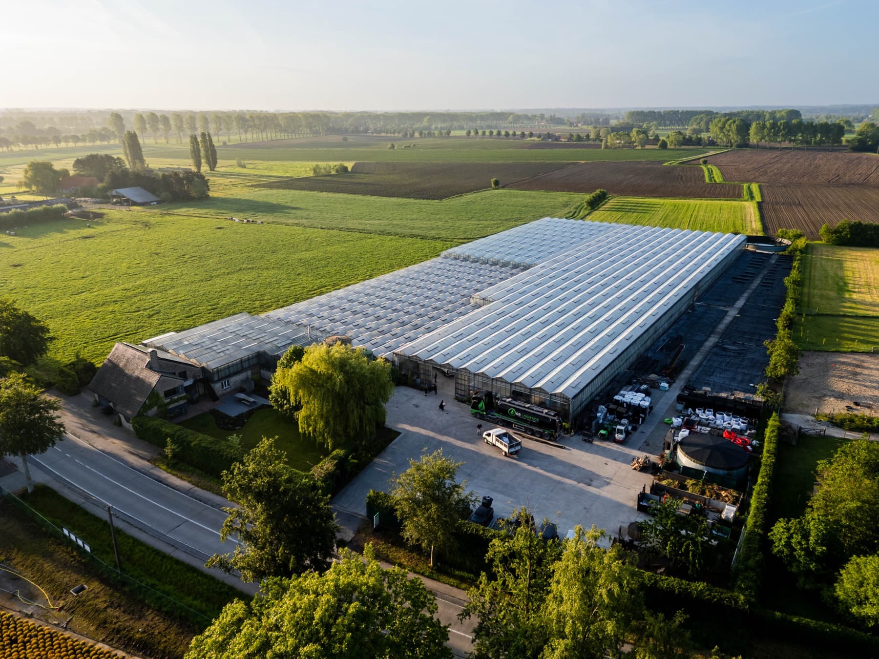 Bedrijfslocatie van Green Building Projects in Sint-Andries