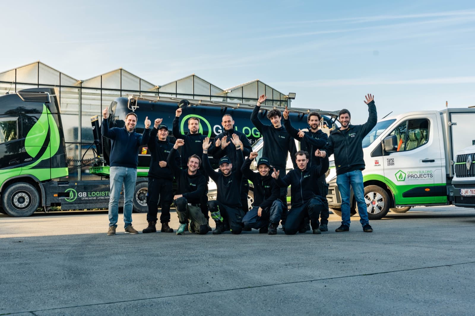Het team van Green Building Projects